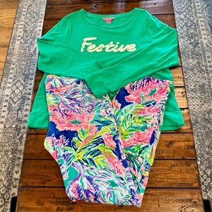 Lilly Pulitzer Lounge Set XL